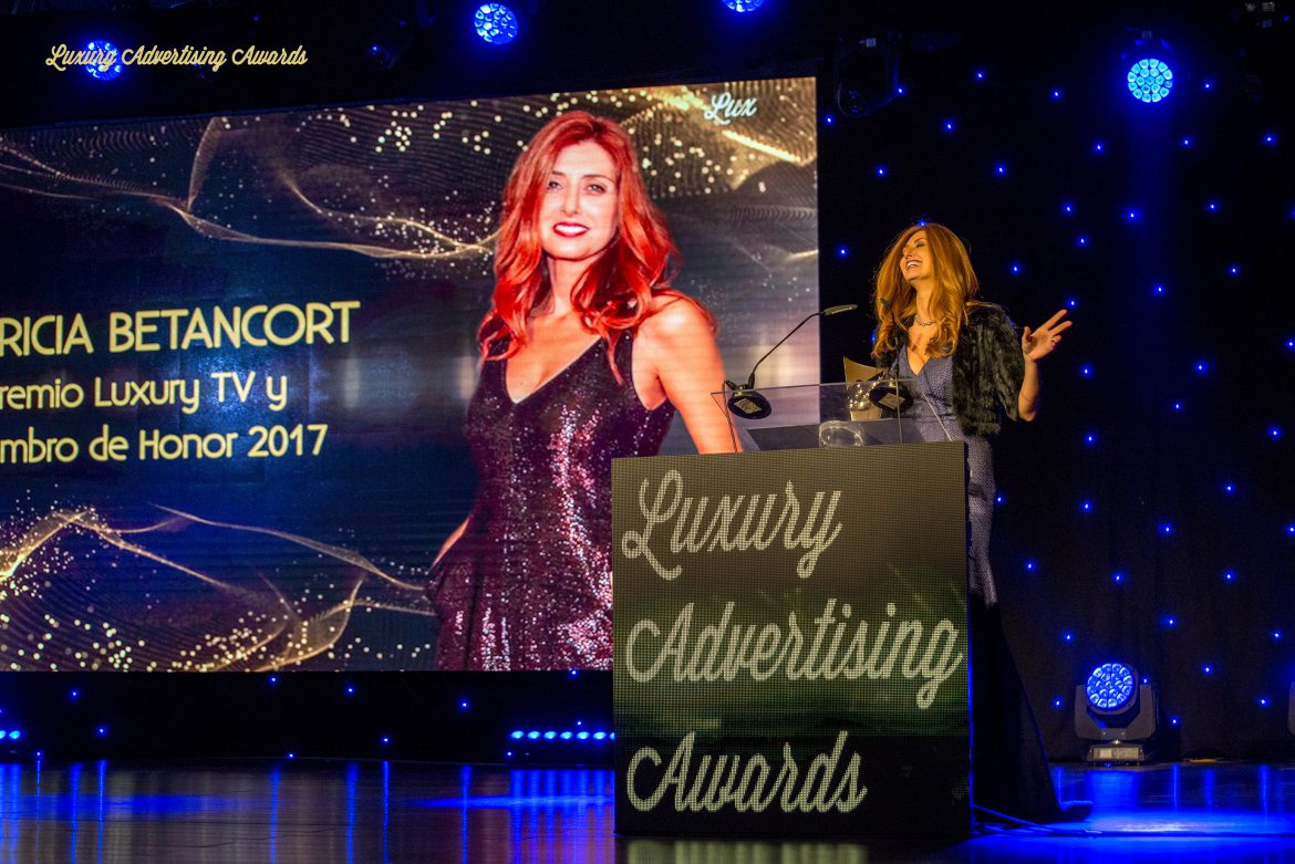 Patricia Betancort, Premio Luxury TV 2017