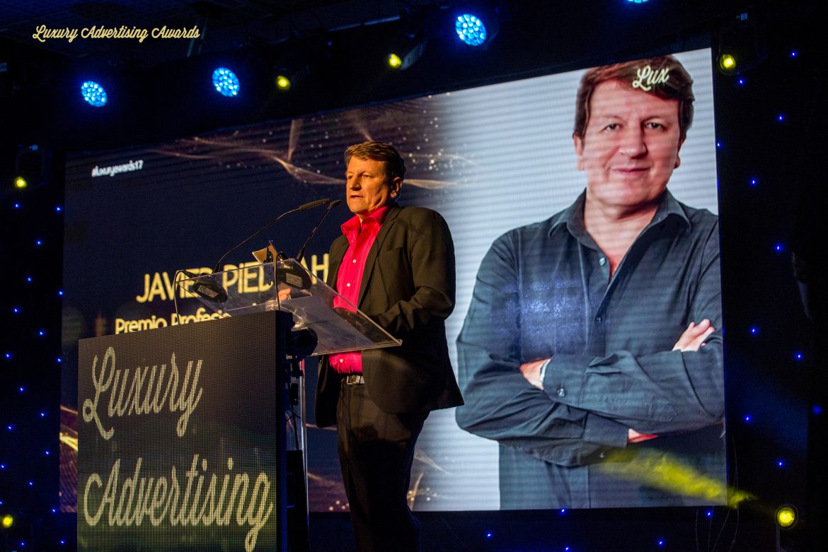 Javier Piedrahita, Premio Profesionales de la Publicidad que son un Lujo